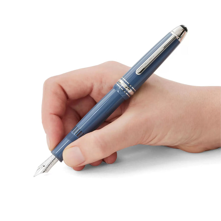 Montblanc Meisterstück Glacier LeGrand fountain pen blue tip M 129393