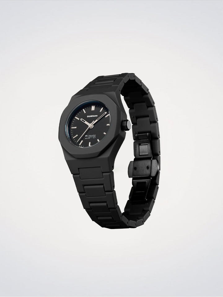 D1 Milano Dark Pulse Polycarbon Watch 32 mm D1-NCBJ07