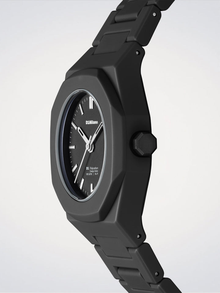 D1 Milano Dark Pulse Polycarbon Watch 32 mm D1-NCBJ07