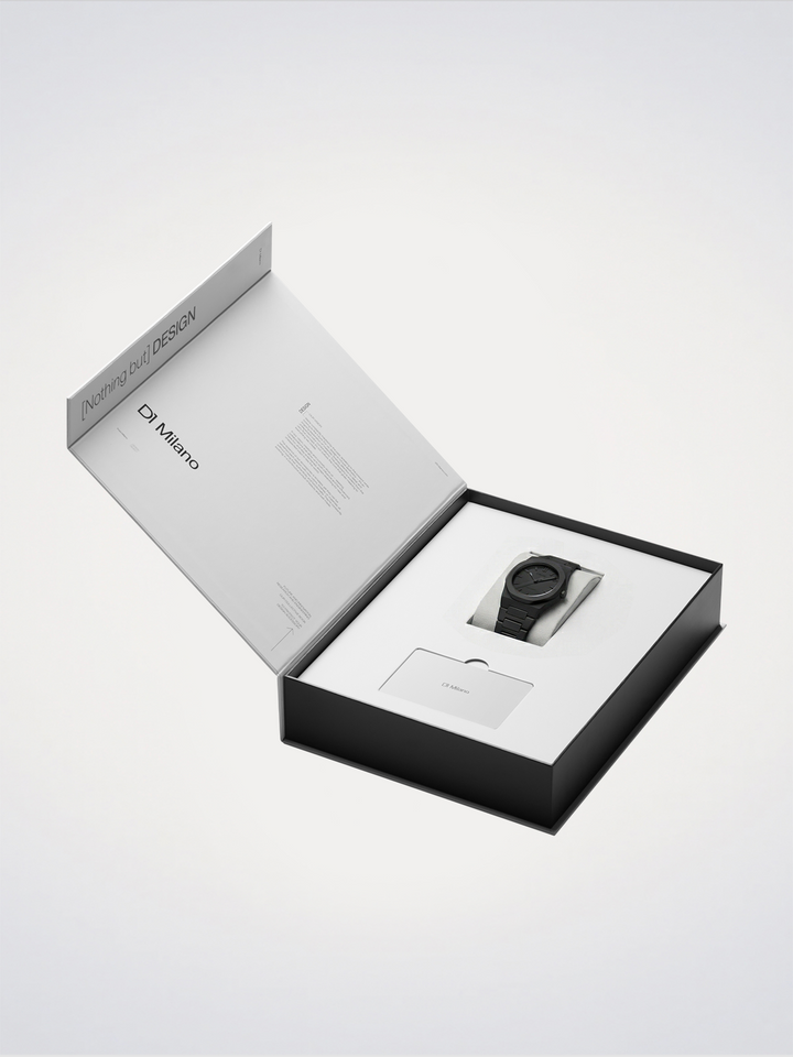 D1 Milano Black Mirror Ultra Thin 38 mm D1-UTBU09