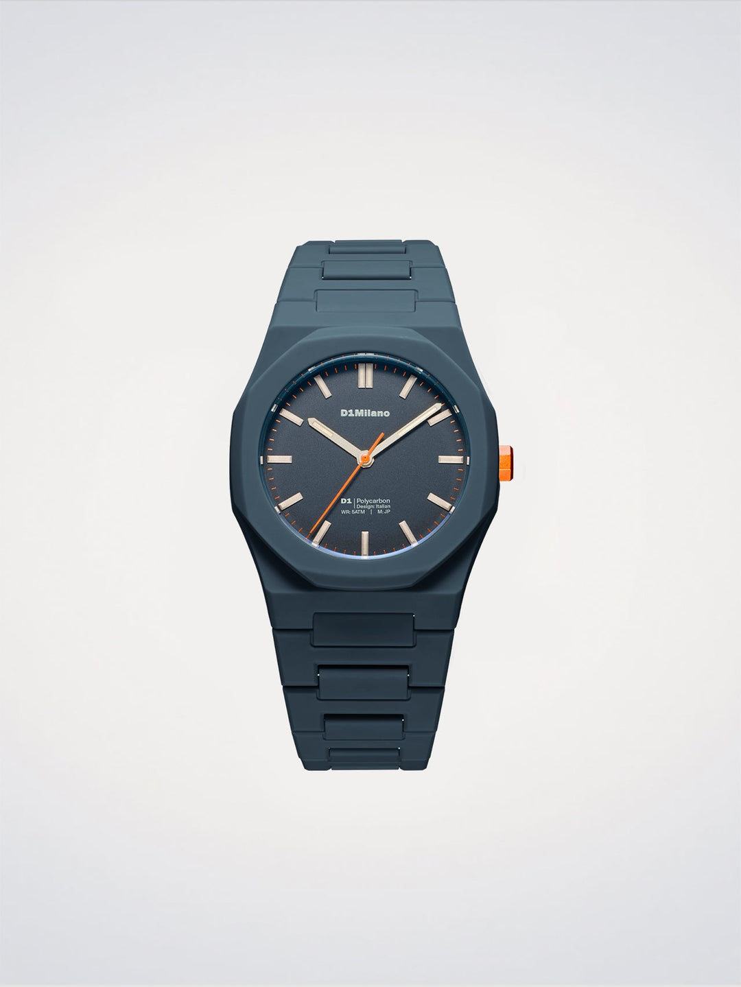D1 Milano Blue Legacy Polycarbon Watch 40.5 mm D1-PCBJ41