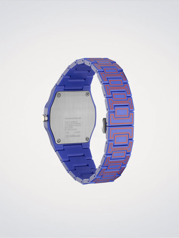 D1 Milano Electric Sketch Polycarbon Watch 37 mm D1-PCBU22