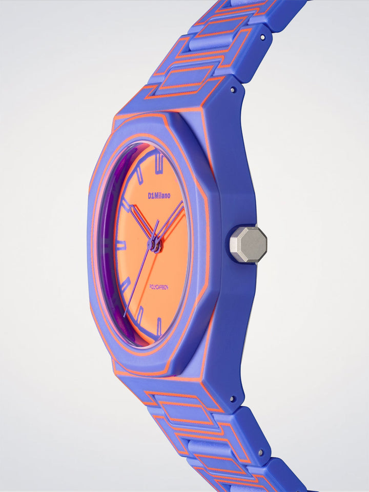 D1 Milano Electric Sketch Polycarbon Watch 37 mm D1-PCBU22