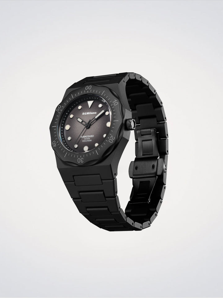 D1 Milano Carbon Diver Watch Polycarbon 40.5 mm D1-PDBJ01