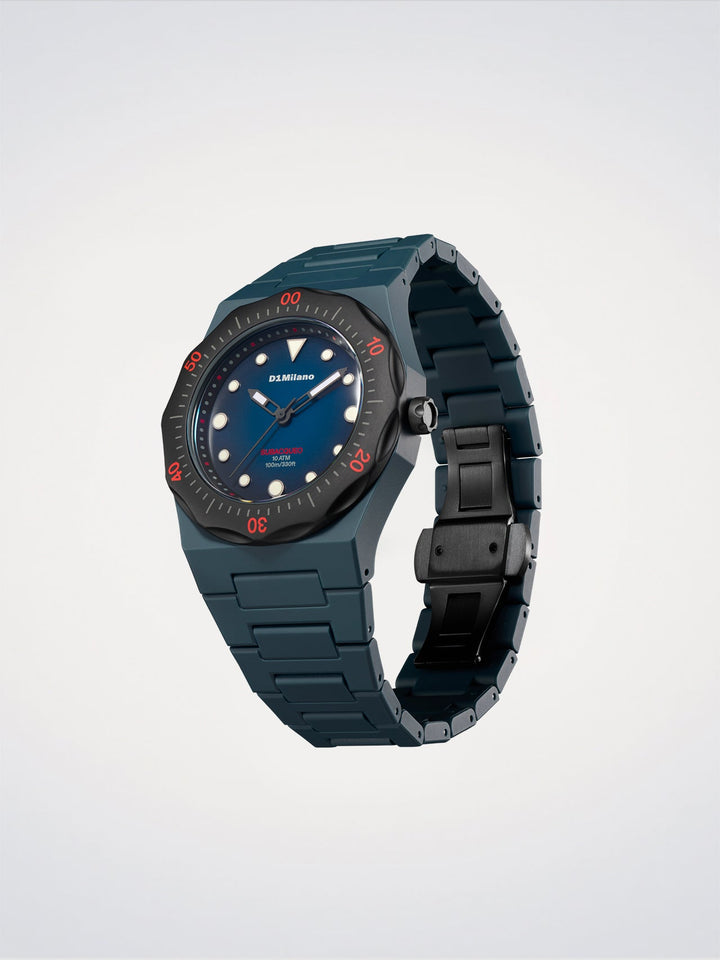 D1 Milano Drift Diver Watch Polycarbon 40.5 mm D1-PDBJ02