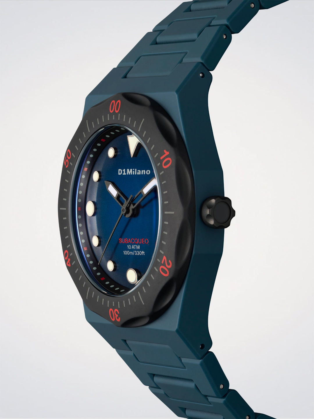 D1 Milano Drift Diver Watch Polycarbon 40.5 mm D1-PDBJ02