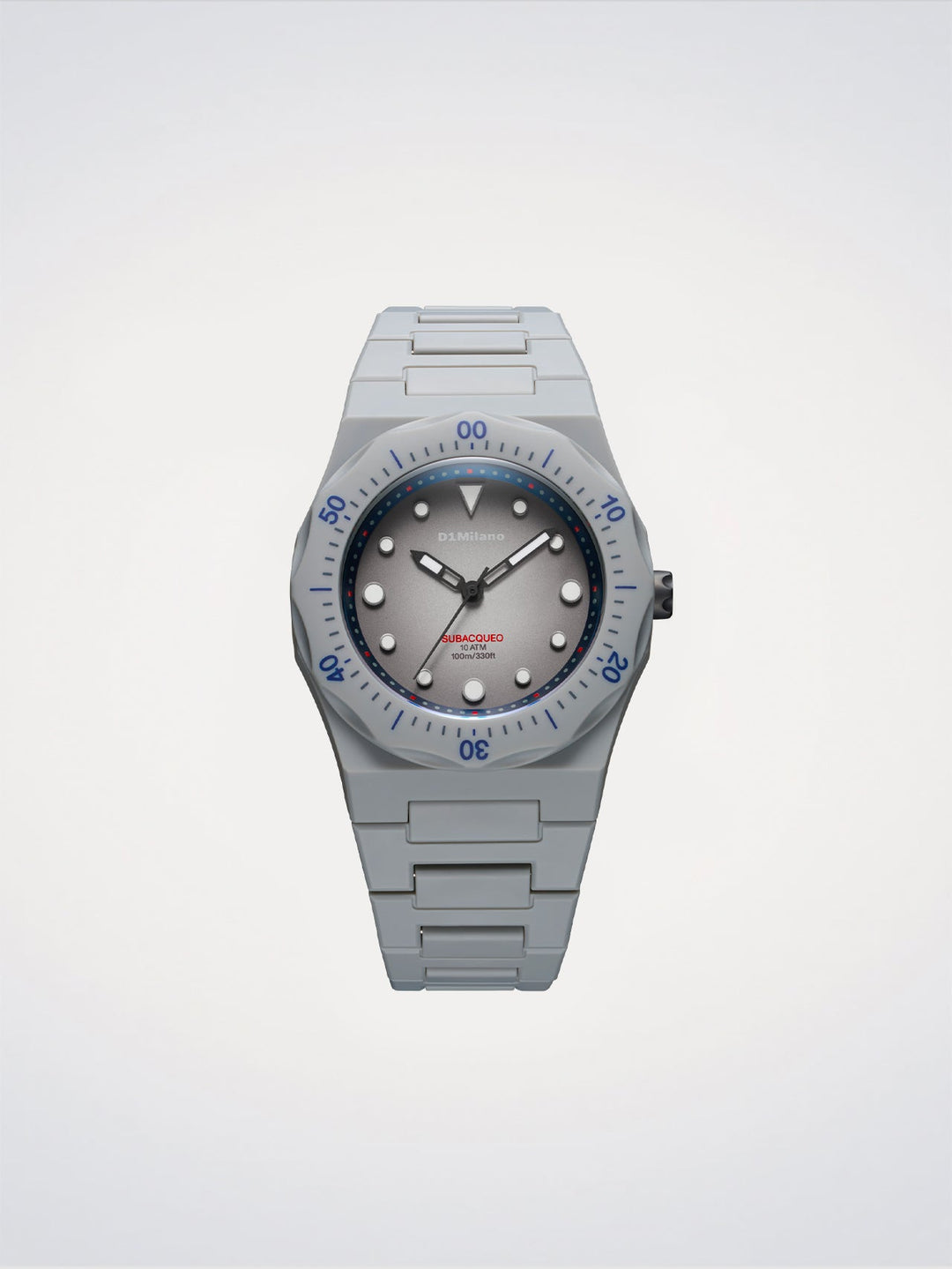 D1 Milano Steel Diver Watch Polycarbon 40.5 mm D1-PDBJ03