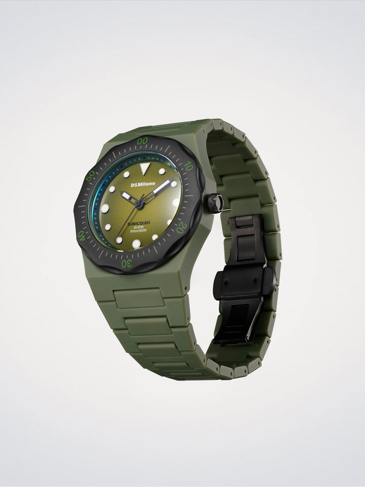 D1 Milano Lagoon Diver Watch Polycarbon 40.5 mm D1-PDBJ04