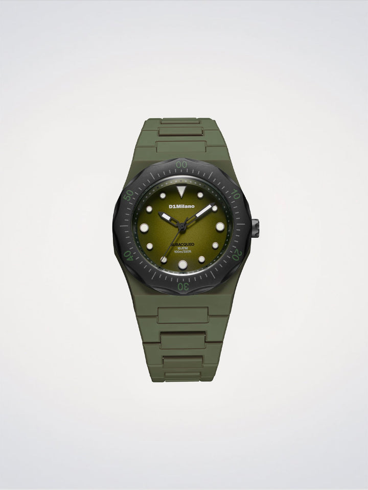 D1 Milano Lagoon Diver Watch Polycarbon 40.5 mm D1-PDBJ04