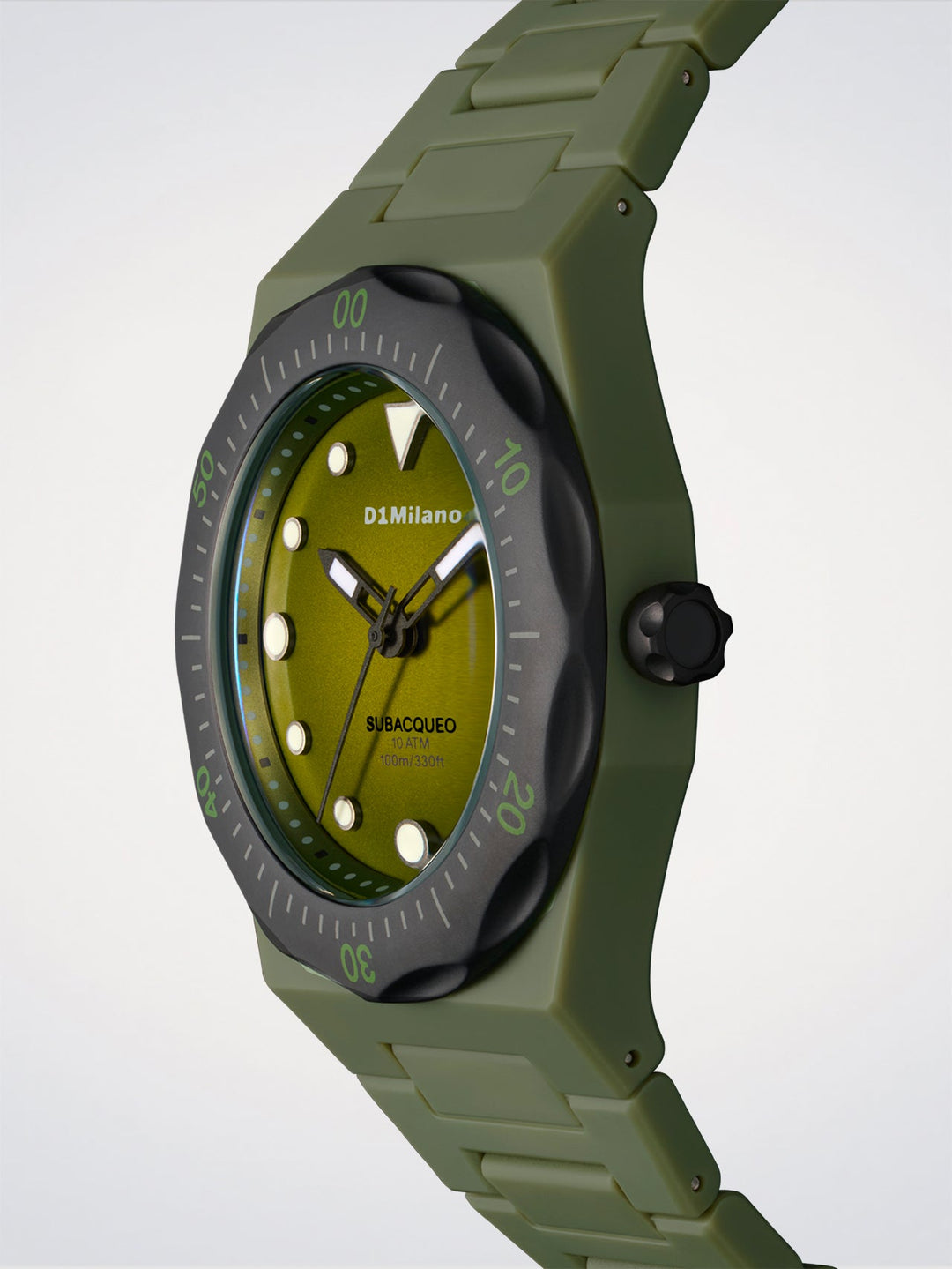 D1 Milano Lagoon Diver Watch Polycarbon 40.5 mm D1-PDBJ04