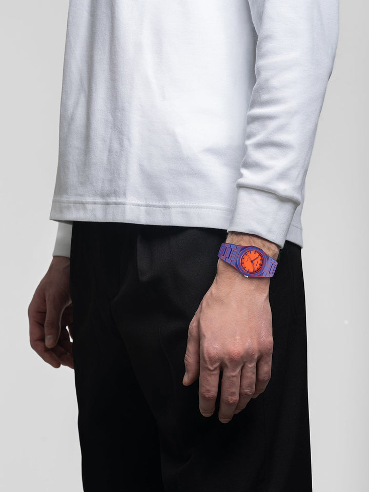 D1 Milano Electric Sketch Polycarbon Watch 37 mm D1-PCBU22