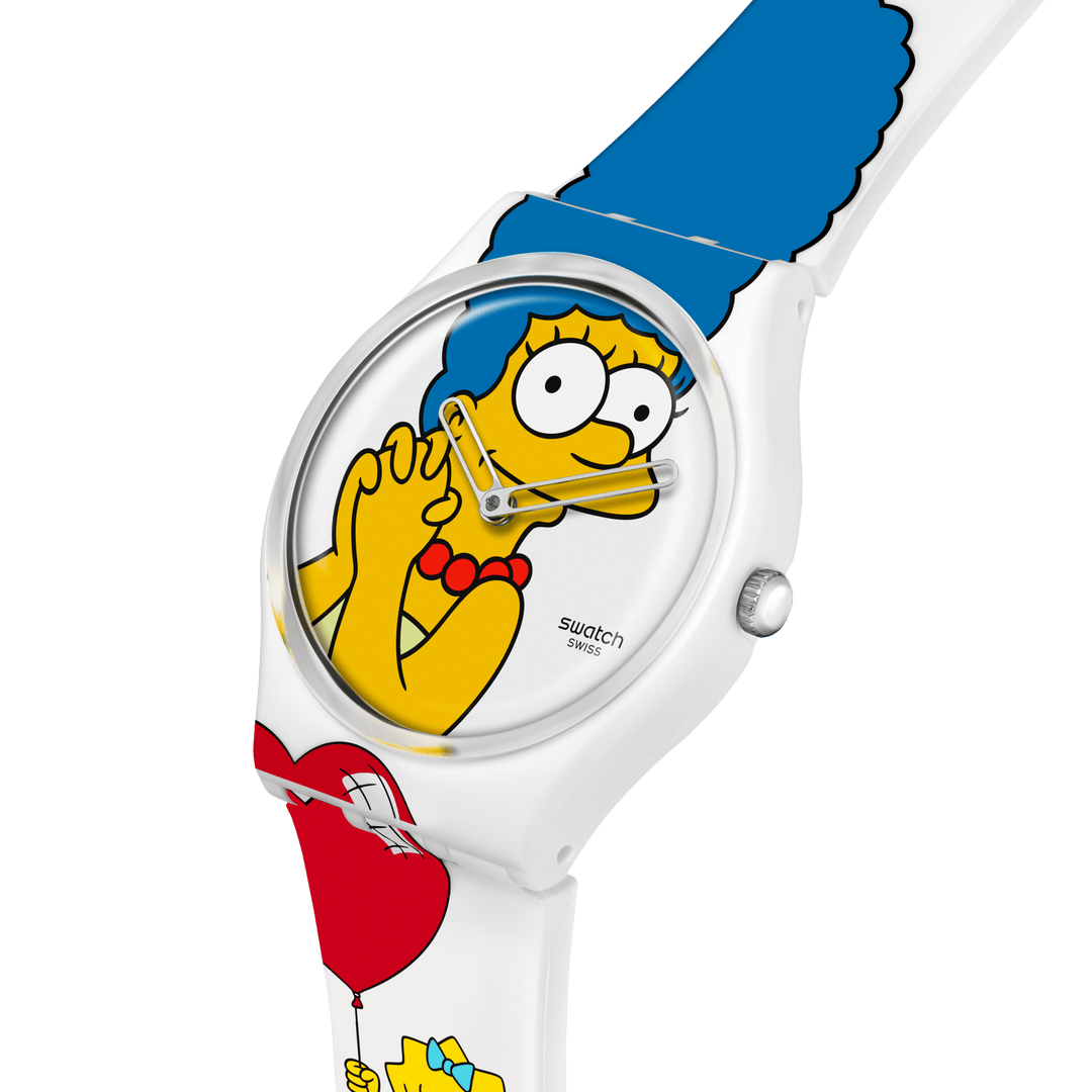 Swatch watch BEST. MOM. EVER. The Simpson Collection Original Gent 34mm SO28Z116