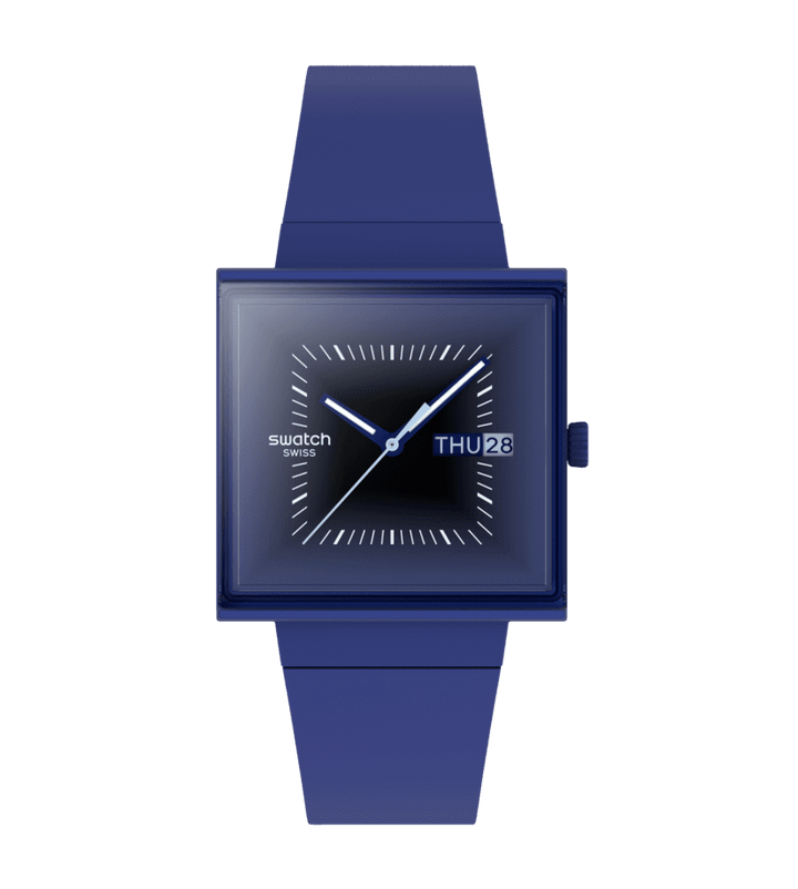 Swatch Squarely Blacklight Originals What If? 41mm so34n700