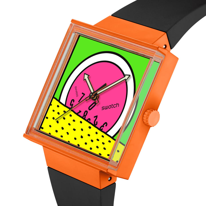 Swatch Briseadh Am Biceramic Cad é má tá tú ag faire? Bailiúchán 33mm SO34Z101