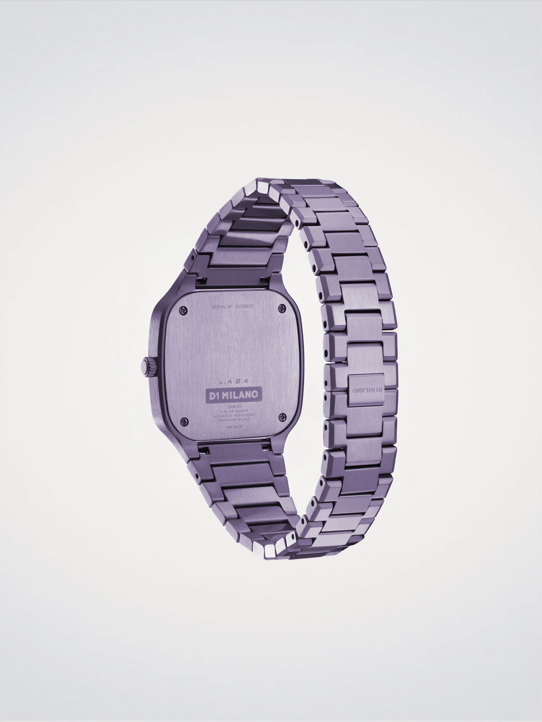 D1 Milano Purple Square Disc 32 mm D1-SQBL02