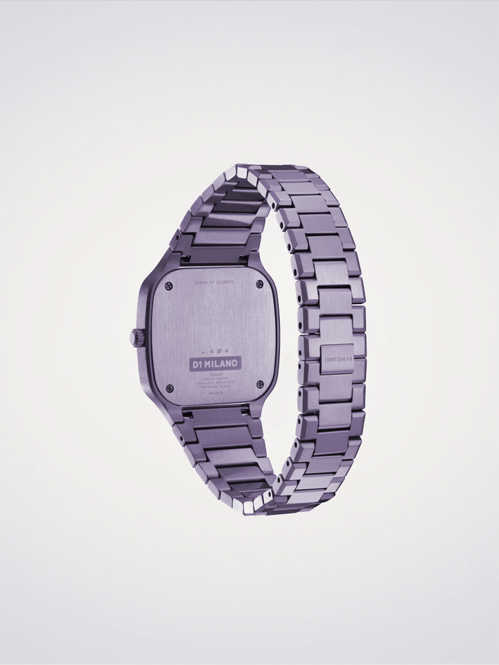 D1 Milano Purple Square Disc 32 mm D1-SQBL02