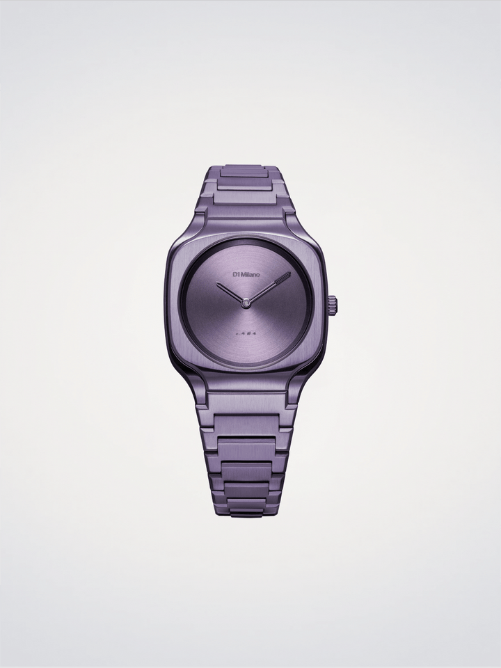 D1 Milano Purple Square Disc 32 mm D1-SQBL02