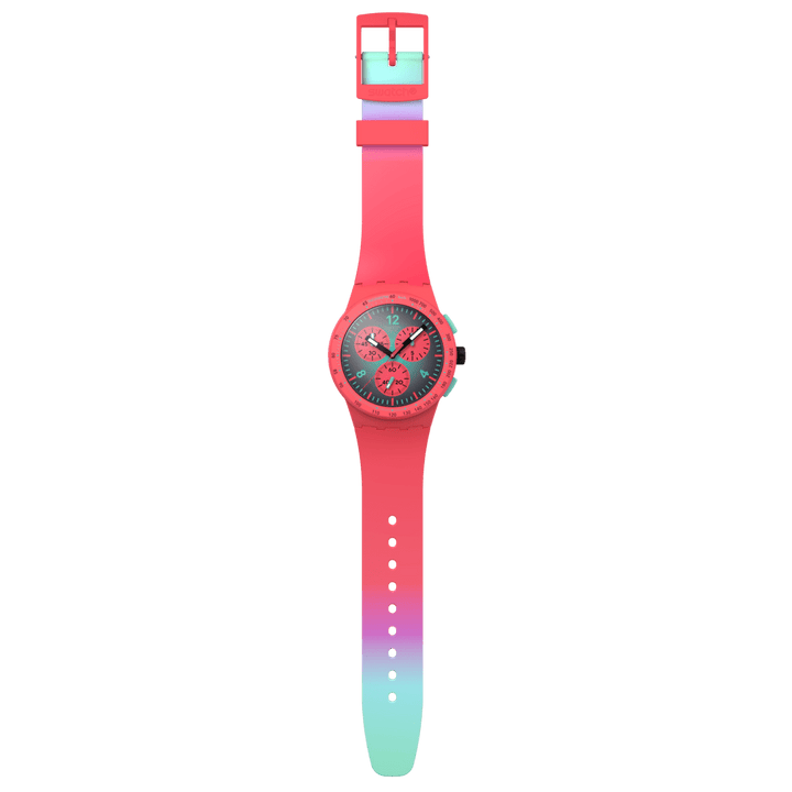 Swatch Paradiso Watch Kinetiko Originals Chrono 42mm FRES100