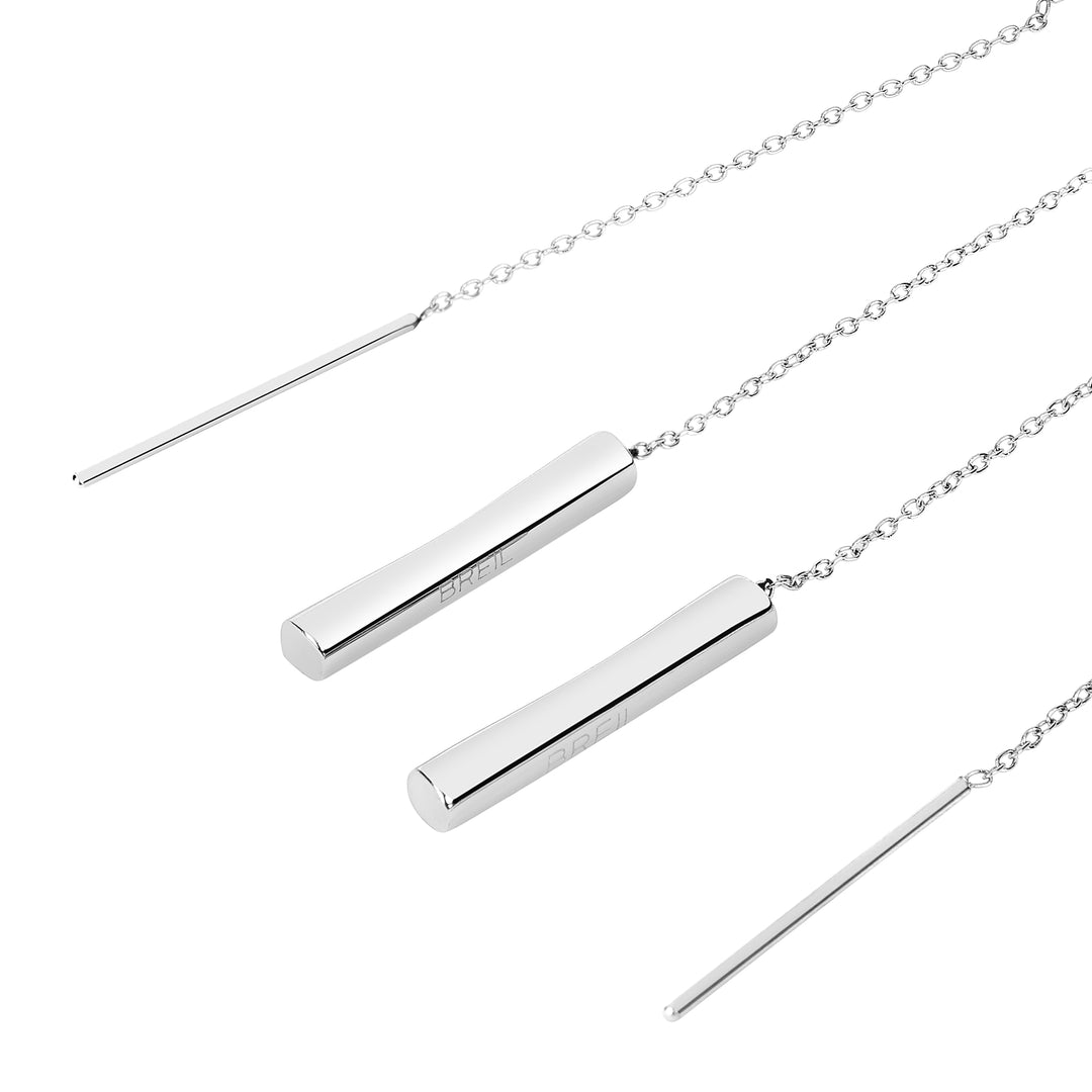 Breil Flow steel earrings TJ3578