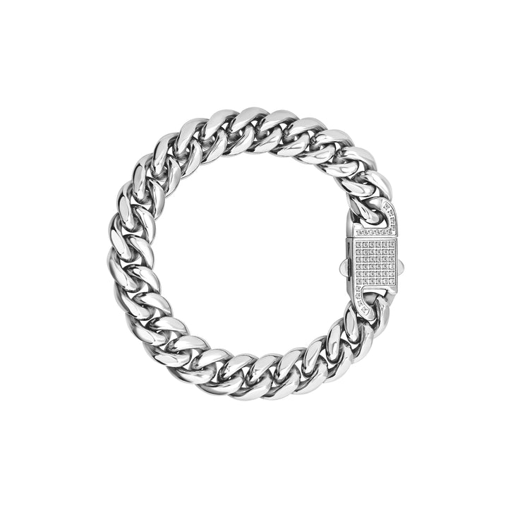 Breil Steel &amp; Spark bracelet steel cubic zirconia TJ3978