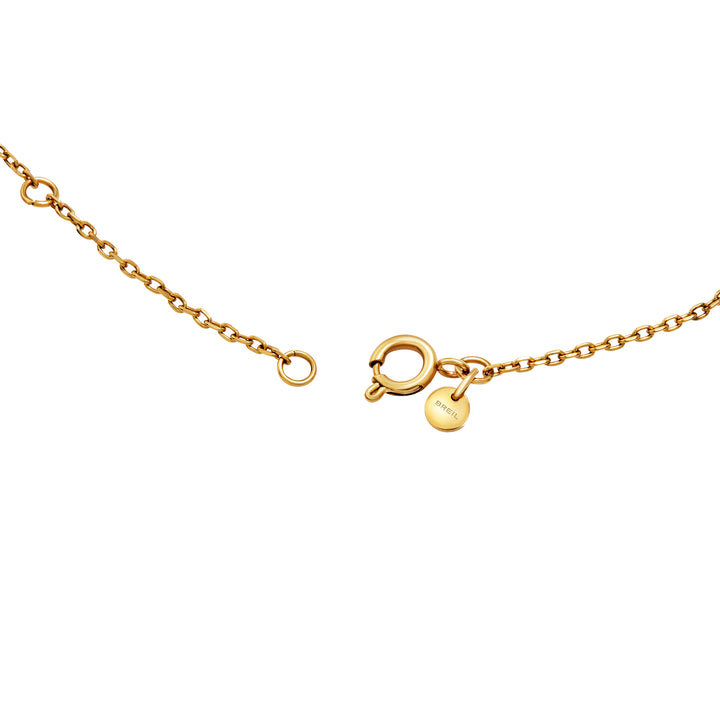 Breil B&amp;ME choker necklace in steel with IP gold finish TJ4025