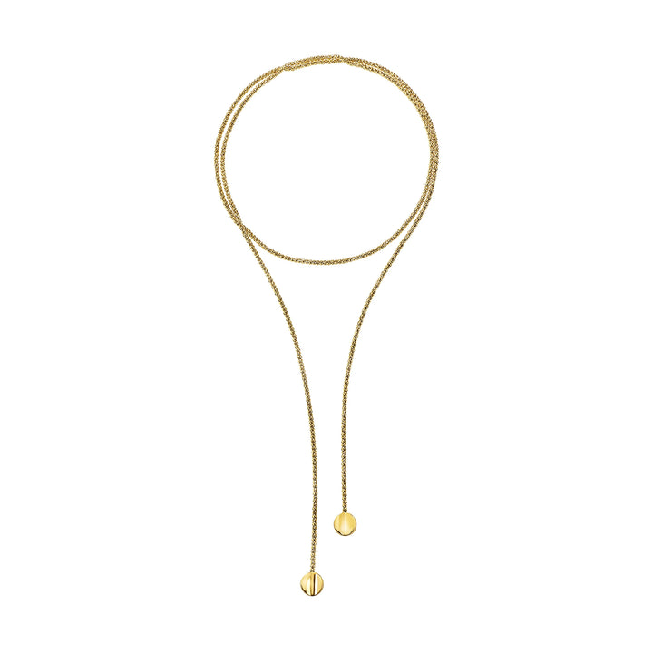 Breil Globe necklaces steel PVD gold finish TJ4065