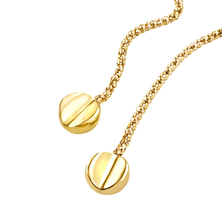 Breil Globe necklaces steel PVD gold finish TJ4065