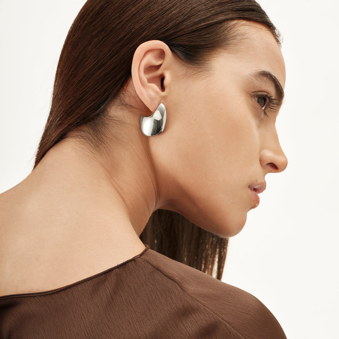 Breil Globe steel earrings TJ4070