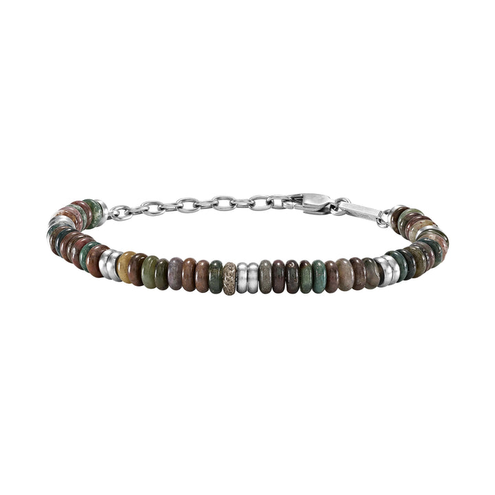 Breil Rock Hard steel agate bracelet TJ4122