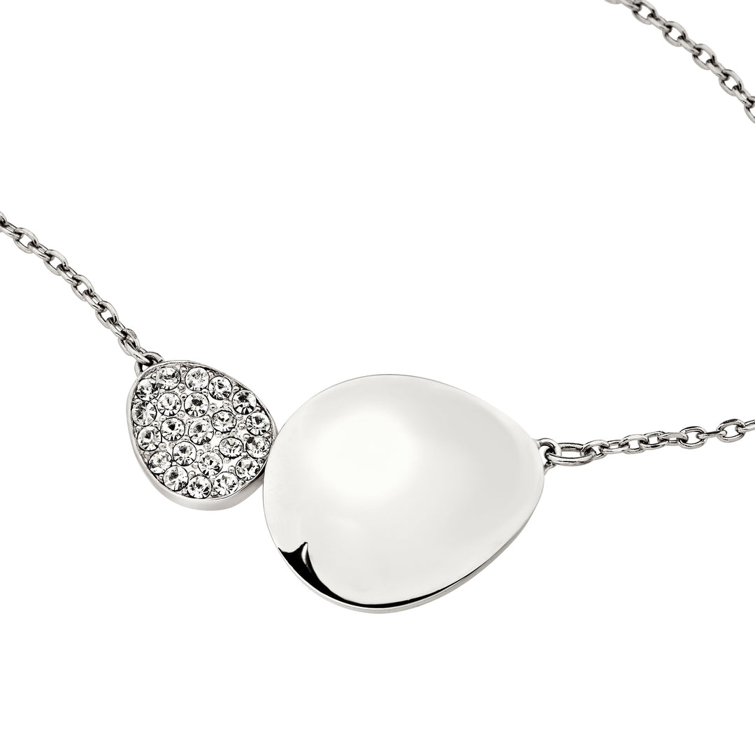 Breil B Whisper Glow steel choker necklace TJ4202