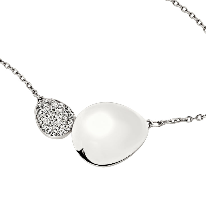 Breil B Whisper Glow steel choker necklace TJ4202