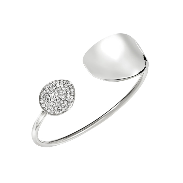Breil rigid bracelet B Whisper Glow steel cubic zirconia TJ4224
