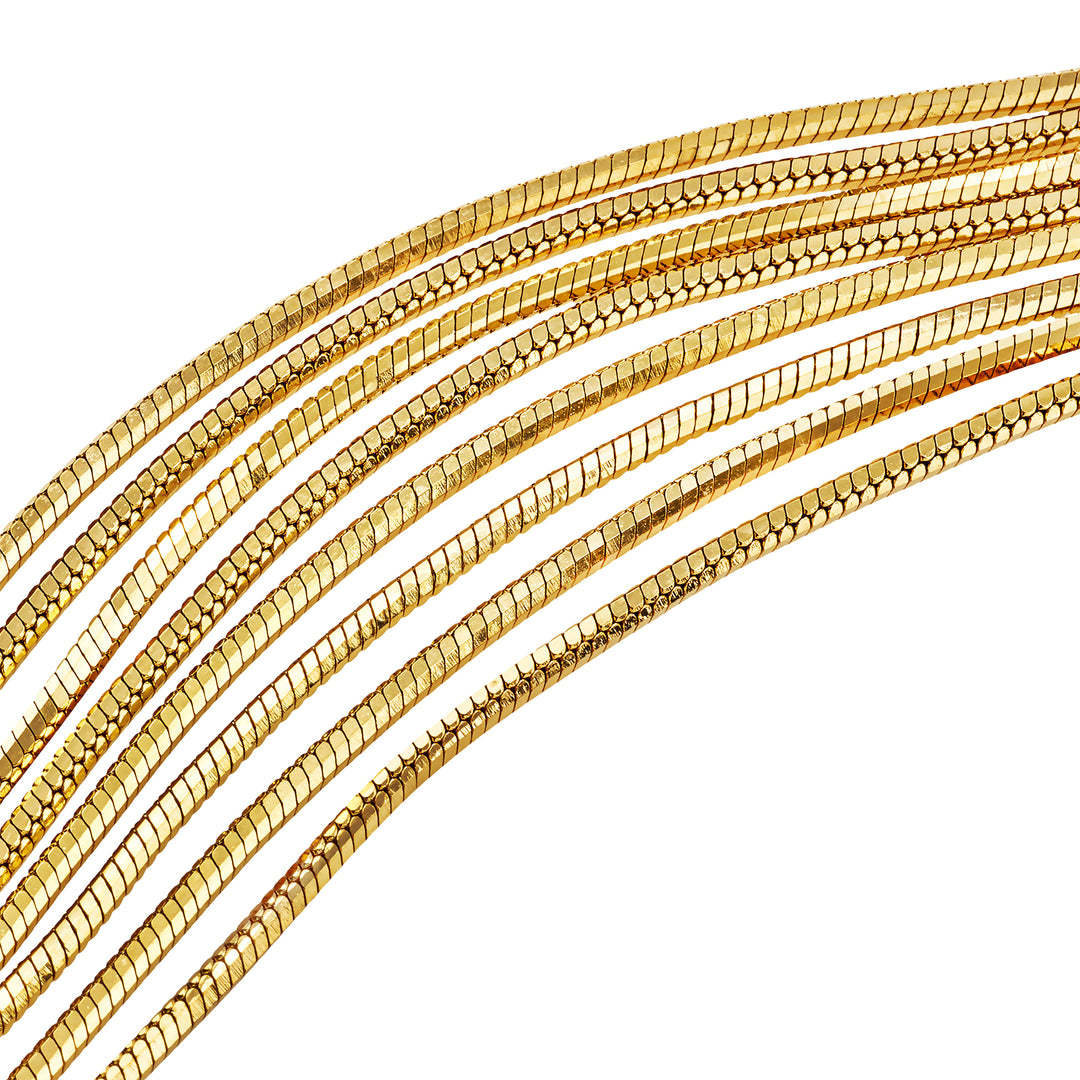 Breil Falling Star bracelet in steel with 14K gold PVD finish TJ4232