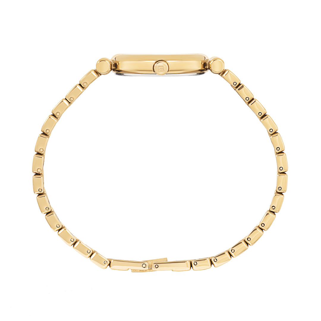 Breil Nuvè watch 28mm silver quartz steel IP gold finish TW2126