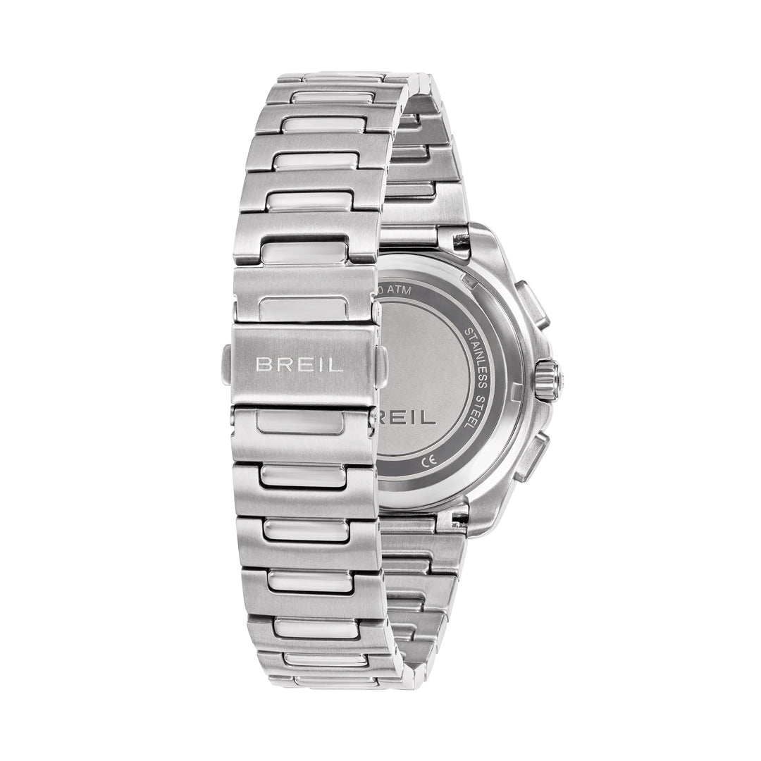Breil watch Retrofuture chrono 40mm black quartz steel TW2129