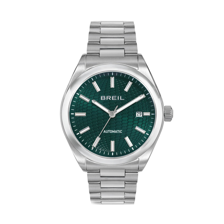 Breil Sphera 40mm green automatic steel watch TW2132