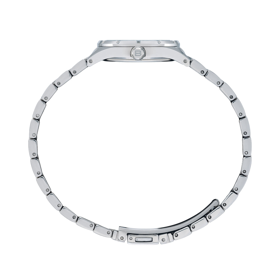 Breil watch B 12 H 26.5mm light blue quartz steel TW2188