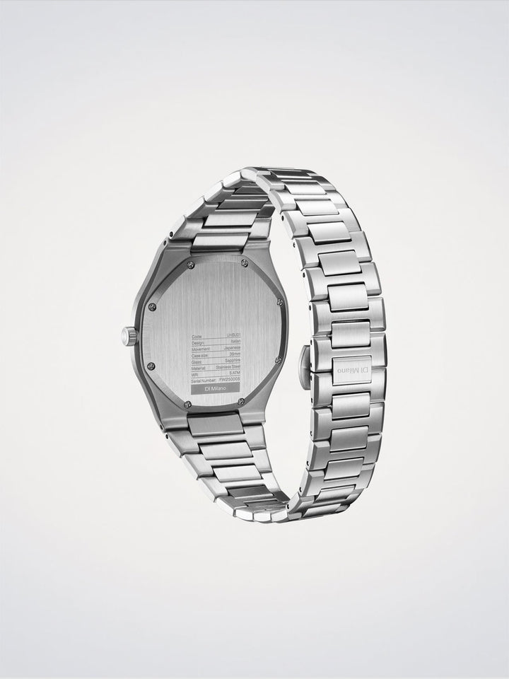 D1 Milano Groovy Black Ultra Thin 39 mm D1-UHBJ01
