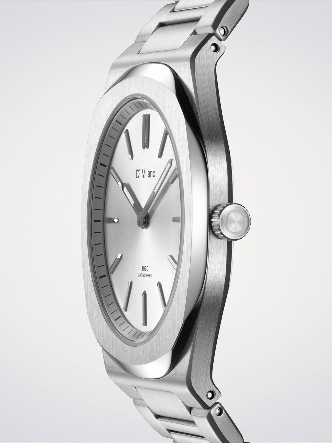 D1 Milano Groovy Silver Ultra Thin 39 mm D1-UHBJ02