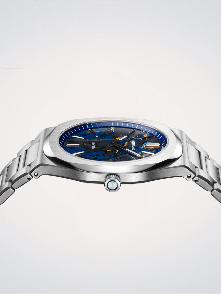 D1 Milano Carbon Reef Ultra Thin Watch 39 mm D1-UHBJ04