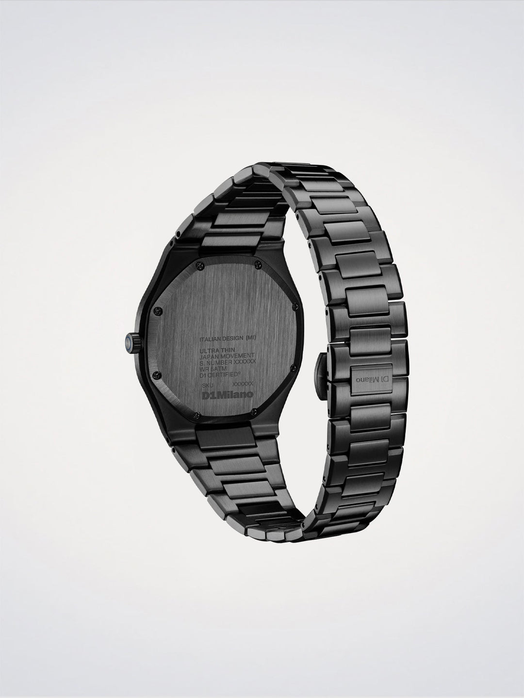 D1 Milano Dark Illusion Ultra Thin Watch 39 mm D1-UHBJ08