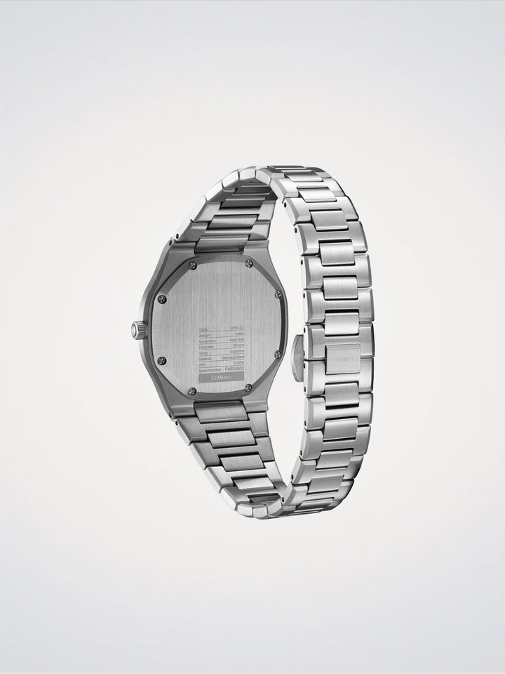 D1 Milano Silver Mellow Ultra Thin 34 mm D1-UHBL01