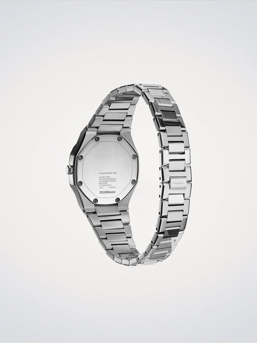 D1 Milano Silver Gleam Ultra Thin Watch 30 mm D1-UTBL39