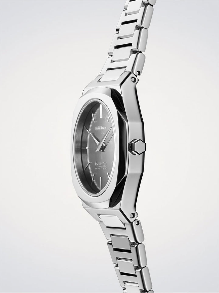 D1 Milano Silver Gleam Ultra Thin Watch 30 mm D1-UTBL39
