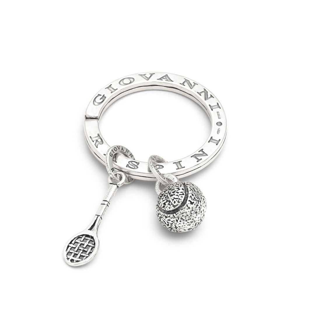 Giovanni Raspini tennis key ring 925 Silver key ring X01418