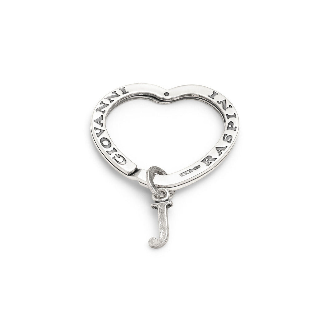 Giovanni Raspini key ring letter j Key ring in 925 Silver X01435