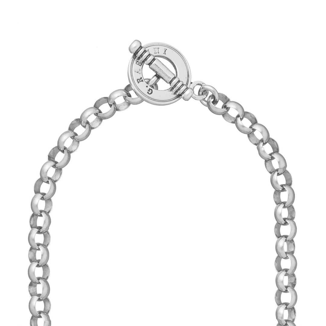 Giovanni Raspini T-Bar Sailboat Necklace silver X01638