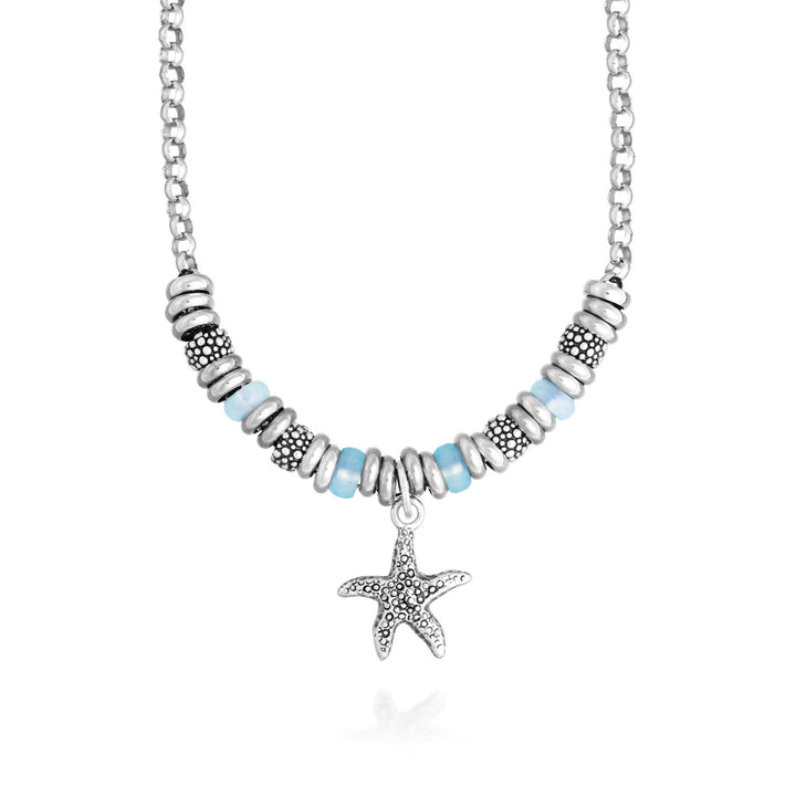 Giovanni Raspini Silver Marine Wave Necklace X01640