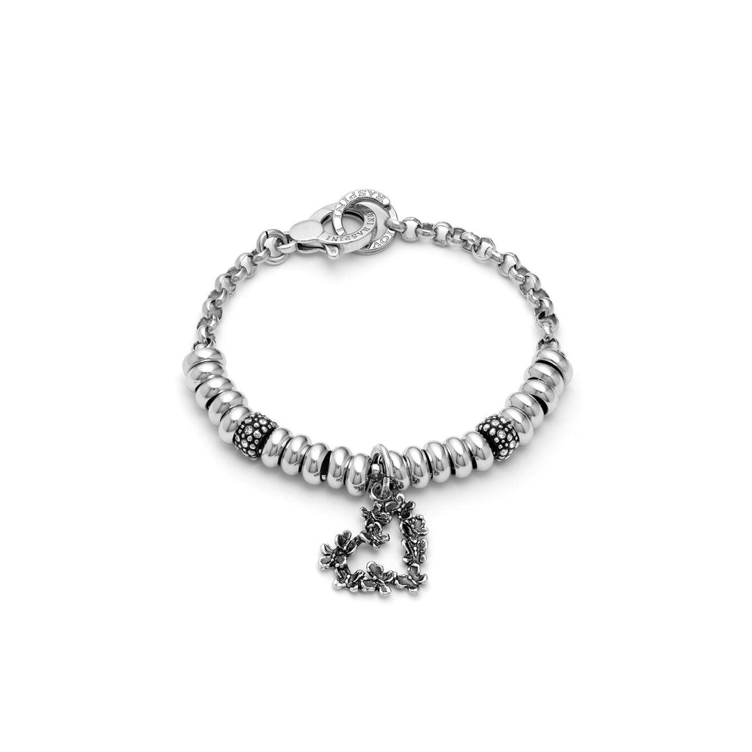 Giovanni Raspini Silver Butterfly Heart Bracelet X01645