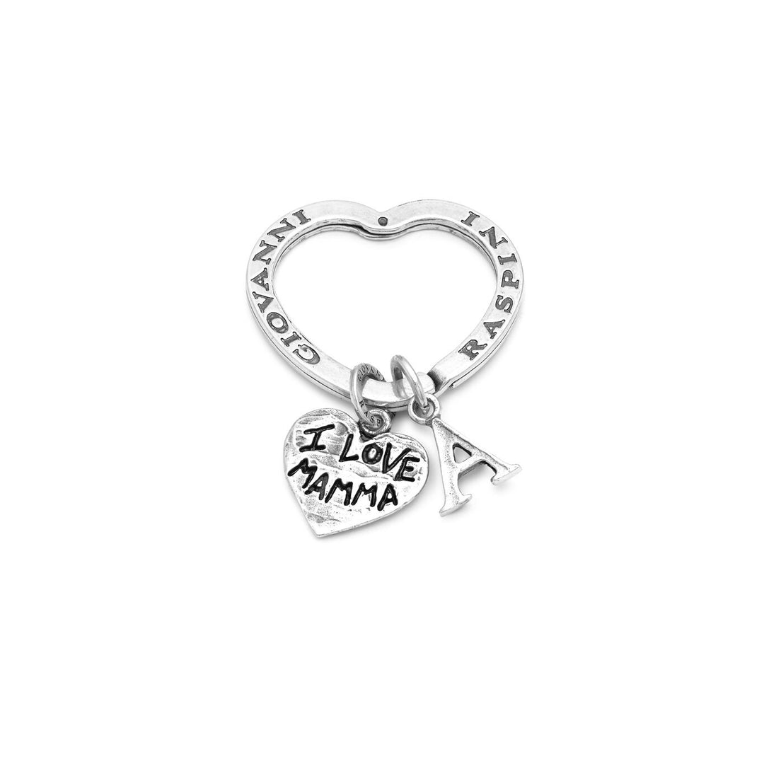 Giovanni Raspini Key ring I Love Mamma 1661
